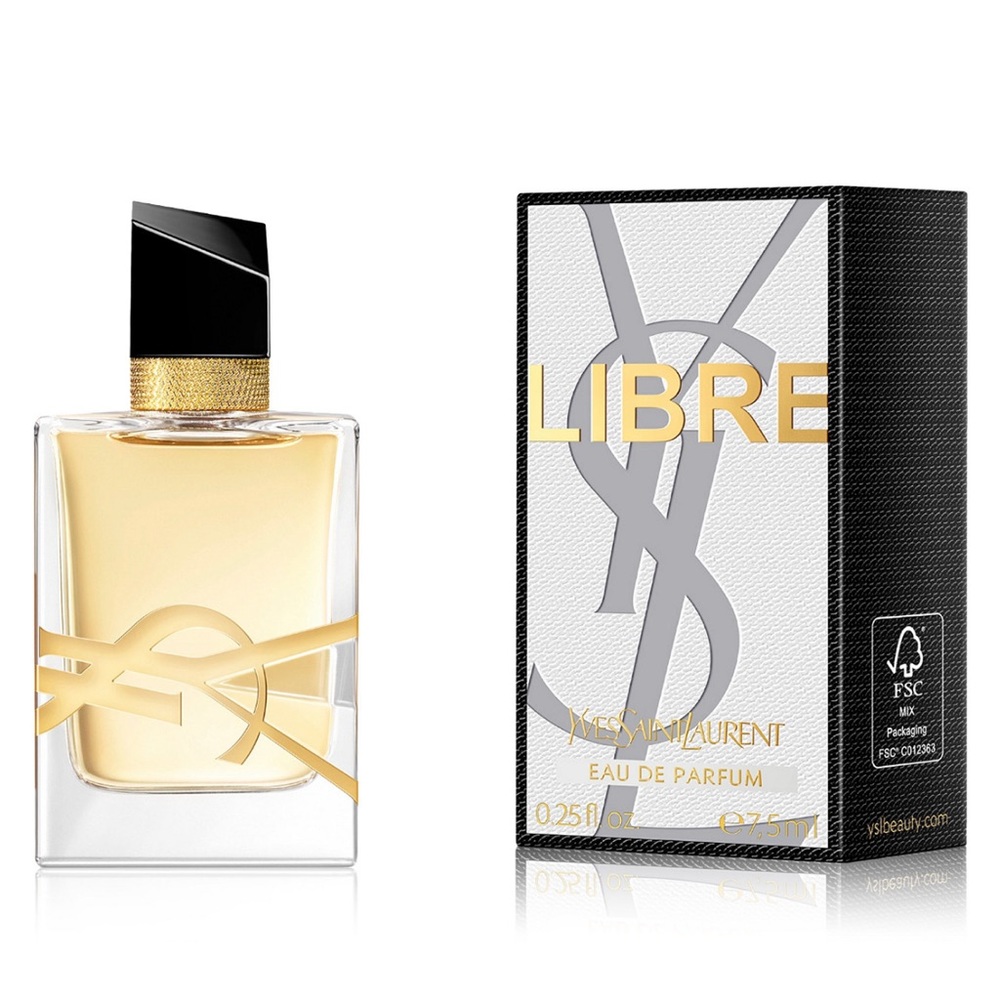 NWT Yves Saint Laurent YSL Libre Eau Mini Splash Bottle Travel 0.25 Fl OZ